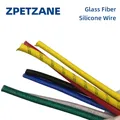 Heat Resistant 300°C Glass Fiber Braided High Temperature 0.3mm 0.5mm 0.75mm 1.0mm 1.5mm 2.5mm 4mm