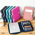 A4 Document Organizer Folder Padfolio Multifunction Business Holder Case for Ipad Bag Office Filing