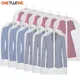 Garment Bags Clothes Covers Protecting Dusts Plastic Garment Bags Hanging Clothes Bags with Zipper