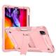 Kickstand Tablet PC Cases for iPad Pro 11 Air 5 4 10.9 Inch Silicone Plastic Hybrid Rugged Shockproof Anti-slip Cover with Built-in Bracket