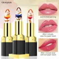 YANQINA Magic Lipstick Changes Florett Jelly Lipstick Long Lasting 24 Hours Gold Foil Lipstick