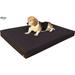 Ultimate Memory Foam Dog Bed Orthopedic Joint Relief for Small Medium to Extra Large Dogs with Waterproof Liner Durable 1680 Nylon Cover and Bonus Second Pet Bed Case