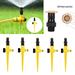 1/3/5PCS Lawn Sprinkler Garden Watering Sprinkler 360 Degree Rotating Lawn Sprinkler Automatic Grass Watering Spray Irrigation Sprinkler(1PCS)