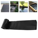 LLDPE Pond Liner Pond Liners 20 x 20 20 Mil Waterproof Fish Liner Membrane 6pcs Steel Landscape Edging Black Border Garden Backyard Lwan Barrier 40*6 inch