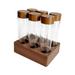 Coffee Beans Storage Containers Dosing Coffee Bean Storage Tube Canister Coffee Beans Cellar Tubes for Coffee Shop Kitchen Countertop Bar 17g