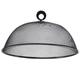 1Pc Plate Cover Dish Cover Mesh Cover Dining Table Round Style Anti Fly Mosquito Kitchen Stainless Steel Cover (Black)