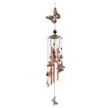 Outdoor Wind Chime Retro Iron Wind Chime Hanging Light Warm Gardening Gift Christmas Garden Decoration