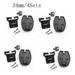 4 Sets Spa Cover Broken Latch Repair Kit Clip Lock with key and hardware 34mm