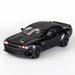 Toy Cars for Kids 1/32 Dodge Challenger Hellcat Die Cast Metal Toy Cars Pull Back Hellcat Car With Light and Music Hellcat Toy Car Collectible Model Cars for Boys Age 3 + Year Old(Blackï¼‰