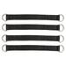 4 Pcs Fitness Hanging Belts Exercise Grips Gymnastic Ring Belt Training Straps