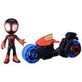 Marvel Spidey and His Amazing Friends Miles Morales: Spider-Man Action Figure and Vehicle