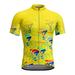 MIARHB Summer Men s Short Sleeved Cycling Suit 3D Printed Elastic Tight Top M-5XL