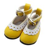 Lomubue 1 Pair Doll Shoes Practical Ability Excellent Workmanship Dollhouse Accessories Doll Shoes Accessory Girl Doll for 12-Inch Doll