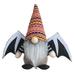 Duixinghas Halloween Faceless Doll Spooky Exquisite Workmanship Gnome Ornament with Wing Holiday Gift for Family Friends