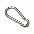 Pack of 4 Snap Spring Clip Carbine Hook (Carabiner) 11Mm 9/16 Inch Zp Steel