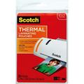 Scotch Thermal Laminating Pouches Laminate Homemade Ornaments Christmas Banners and Gift Tags 5 Mil 20-Pack Photo Size Laminating Sheets 5 x 7 Inches Clear