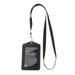 Id holder 1pc Employee ID Credit Holder Removable Lanyard Cover (Black)