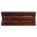 Pen box 1Pc Clamshell-type Pen Box Wooden Pen Storage Box Display Box Storage Organizer