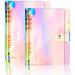 Soft Binder Cover Clear Transparent PVC Notebook Folder Cover Loose Leaf Binder Protector - Symphony