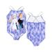 Disney Frozen Girls Elsa & Anna 1 Piece Swimsuit Sizes 2T-7