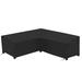 Latitude Run® Outdoor Patio Sofa Cover in Black | 35.4 H x 106.3 W x 16.3 D in | Wayfair BEC3B6FC2BAC415489D7813C963FAF2B