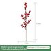 5 Stems Red Berry Artificial Flower Festive Fake Flower Year Home Decor Party