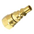 Ana A 1/4\ RV propane gas quick connect accessory for barbecue grill adapter