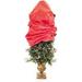 [Upright Topiary Tree Storage Bag] - 4 Foot Christmas Tree Storage Bag for Foyer Style Artificial Trees up to 4 Feet Tall - Keep Your Fake Tree Standing and Assembled with Ornaments | (48 - 2 Pack)