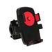 1PC Phone Holder GPS Navigation Support Bracket Fixed Frame for Bike Motorcycle (Red)