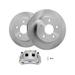 2005-2006 Dodge Durango Front Brake Rotor and Caliper Set - Detroit Axle