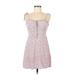 Dress Forum Casual Dress - Mini: Pink Hearts Dresses - Women's Size Medium