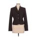 Nine West Blazer Jacket: Brown Jackets & Outerwear - Women's Size 6