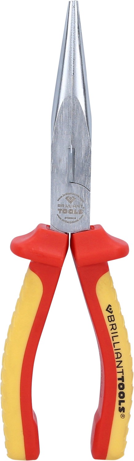 Brilliant Tools VDE Flachrundzange, 208 mm Flachrundzange BT068012