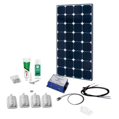 PHAESUN Solaranlage "SPR Caravan Kit, Solar Peak MPPT LRM1218 120 W" Solarmodule schwarz-weiß (schwarz, weiß) Solartechnik