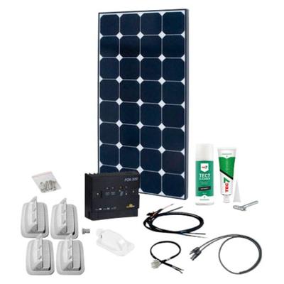 PHAESUN Solaranlage "SPR Caravan Kit, Solar Peak FOX20 120" Solarmodule schwarz-weiß (schwarz, weiß) Solartechnik