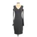 Bailey 44 Casual Dress - Sheath: Gray Dresses - Women's Size Small