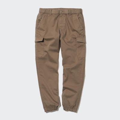 Uniqlo - Cotton Cargo Joggers - Brown - S