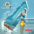 Pistolet à eau électrique entièrement continu pour enfants jouet à absorption d'eau piscine de