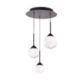 Schonbek Beyond Quest 12 Inch Multi Light Pendant - BPD40203-BK