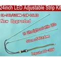 Free Shipping 5pcs 24'' 540mm Adjustable Brightness LED Backlight Strip Kit Update 24inch-wide LCD