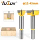 YUSUN 14MM-45MM Forstner Drill Bit Hinge Boring Bits 2 Blade Two Cutter Router Bit Woodworking