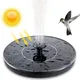 Mini Solar Water Fountain Pool Pond Waterfall Fountain Garden Decoration Outdoor Bird Bath Solar