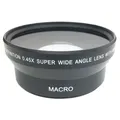 Professional 0.45x Wide Angle Lens with Macro Lens for Canon Nikon Sony Fujifilm Camera lens 43 46