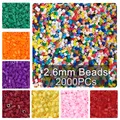2.6mm Mini Beads 2000PCS Pixel Art Blocks Fuse Beads for Kids Gift Hama Beads Diy Puzzles Iron Beads