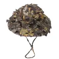 Men's Camouflage Boonie Hats 3D Leaves Camo Tactical Cap Ghillie Caps Hunter Sniper Hats Fishing