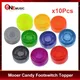 10Pcs Mooer Candy Fußschalter Topper Kunststoff Knopf Fußschalter Protector für Gitarre Effekt Pedal
