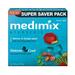 Medimix Ayurvedic Nature Cool Soap with Vetiver Grape Seed and Menthol with 99.99% germ protection 3 X 125 GM