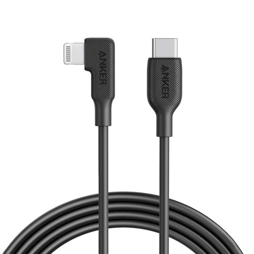 USB-C to 90 Degree Lightning Cable (6 ft)