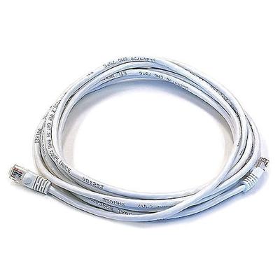 MONOPRICE 139 Ethernet Cable,Cat 5e,White,14 ft.