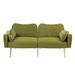 Modern 65" Sleeper Sofa Bed Velvet Loveseat for Livingroom Couch